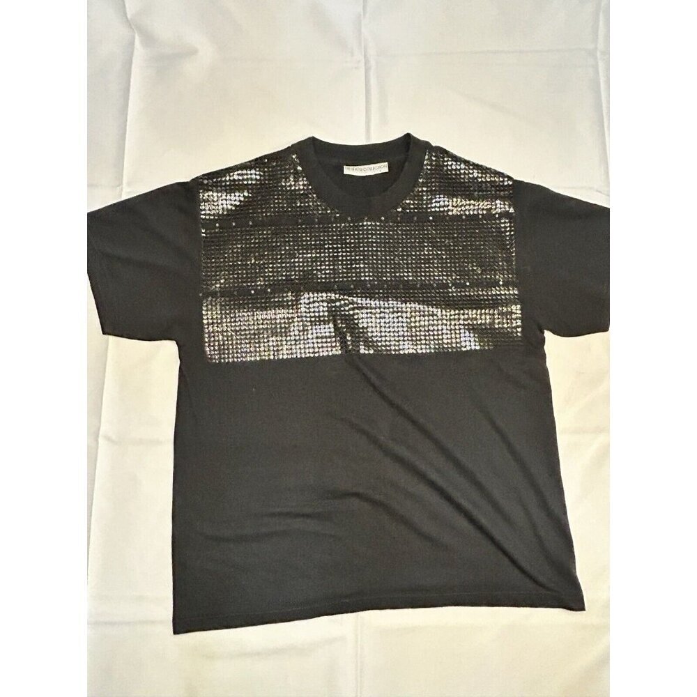 The Learsi Collection Vintage Bling T Shirt Black Large Made In USA